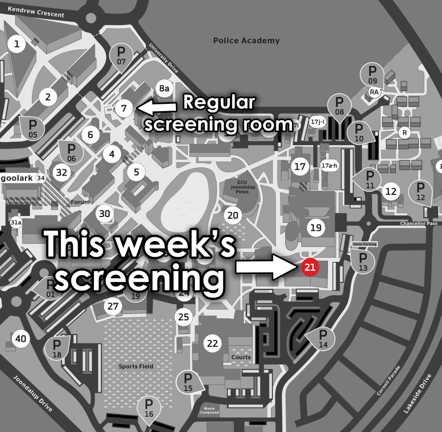 Campus Map Screeing Change